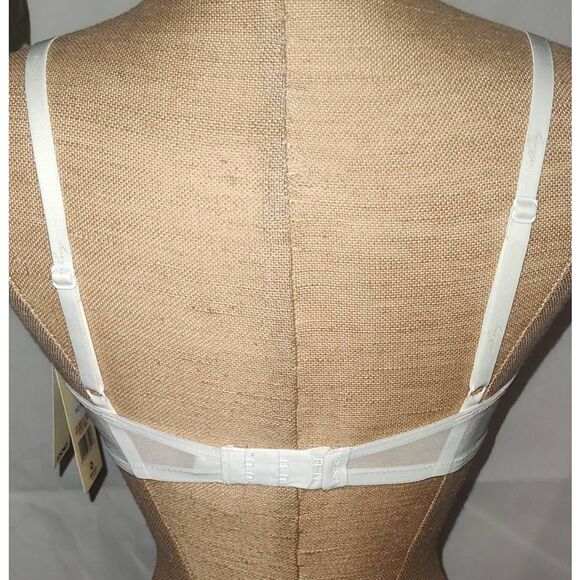 DKNY Bra Signature Lace Demi Bra 451238 Color:DWH 32D NWT - Picture 6 of 10